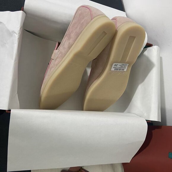 Loro Piana Women's SUMMER CHARMS WALK 13 SUEDE Loafers EU 37 - Picture 5 of 5